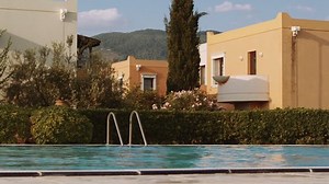 Individuals jumping to swimming pool. Slow motion. Pack of 5. Shot with Red camera
