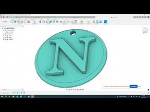 North Logo Keychain