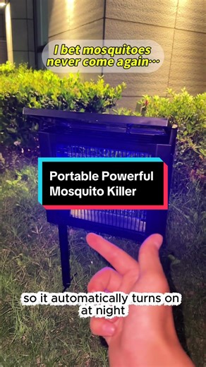 Lightweight portable design ideal for camping & outdoor travel! #PortableZapper #CampingEssential #Lightweight #MultiScene #SummerVibes