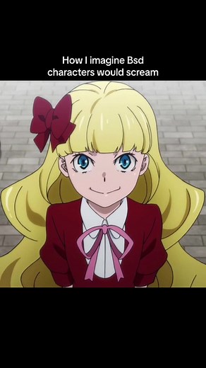 Blond BSD Characters Scream Challenge | Bungo Stray Dogs