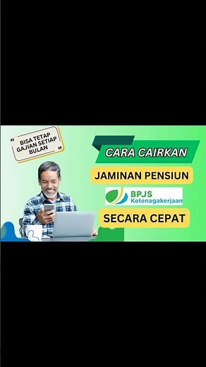 Cara Mencairkan Jaminan Pensiun BPJS Ketenagakerjaan #jaminanpensiun #bpjsketenagakerjaan #jmo