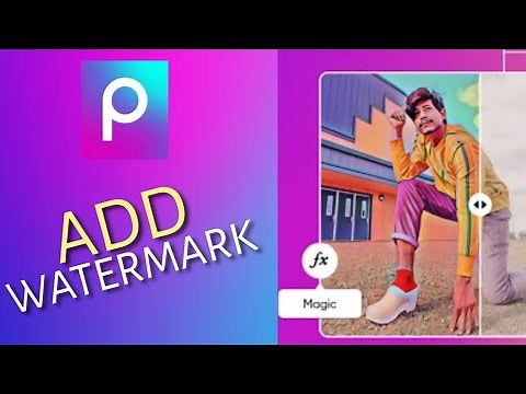 How to Add Watermark in Picsart 2025?