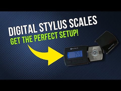 Neoteck Digital Turntable Stylus Force Scale Gauge for Tonearm & Cartridge - Review & Demonstration