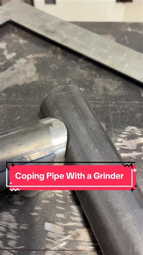 Pipe Coping Trick for Perfect 90° Joints