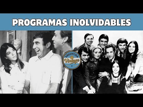 10 PROGRAMAS HISTÓRICOS que DEFINIERON la TV ARGENTINA