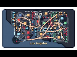 HIGHEST SCORE YET?! - mini motorways (daily challenge 2025 12 11) [no commentary gameplay]