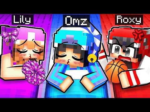 Having a HIGHSCHOOL SLEEP OVER in Minecraft!