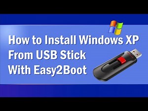 How to Install Windows XP from USB Flash Drive with Easy2Boot (2024)