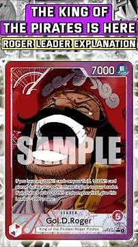 Learn how to master OP-13 Red/Purple Gol D. Roger in the One Piece Trading Card Game
