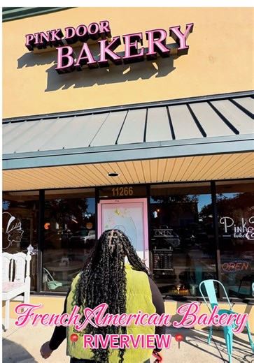 💕We stopped by @Pink Door Bakery and WOW 😍 !!! It’s giving France charm right here in Riverview! 🇫🇷🥐 🩷Everything is made fresh, from scratch, and you can taste the love in every bite. The owners are actually from France, so you already know it’s the real deal 🥖 🔥Make sure y’all try them out and let them know Real Brandon sent you! 💅🏽Nails by @🤍Gorgeous nails🤍 #fyp #foryourpage #foryou #fy #foryoupage