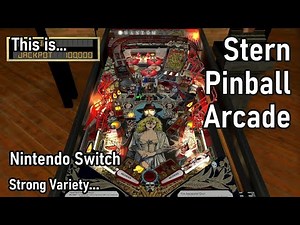 This is Stern Pinball Arcade for the Nintendo Switch