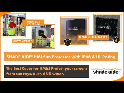 SHADE AIDE® by Smith & Loveless® HMI Sun Protector with IP66 & UL Rating