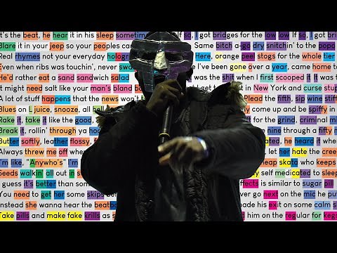 MF DOOM - Vomitspit | Rhymes Highlighted