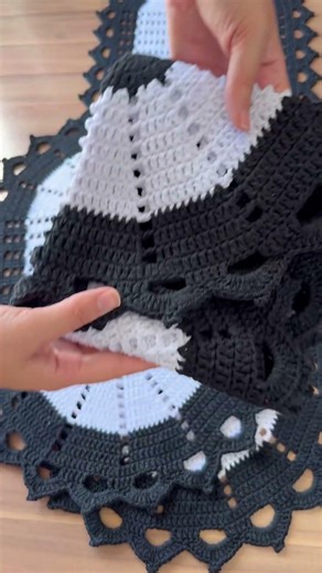 Jogo de cozinha em crochê 🖤