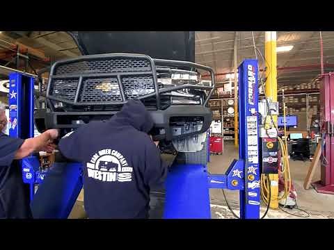 BEST LOOKING BUMPER | Ranch Hand Midnight Series Bumper Installation