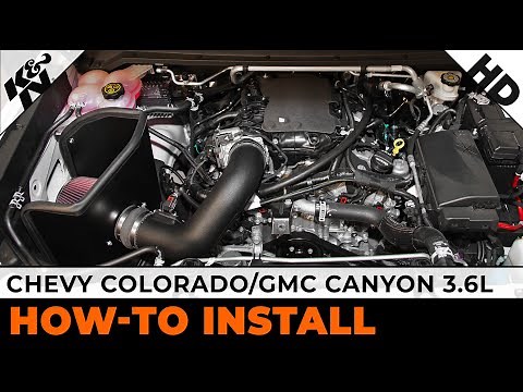 Chevy Colorado & GMC Canyon 3.6L [#63-3088] Air Intake Installation