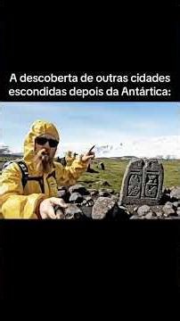 DESCOBERTA DE OUTRA CIDADE ALEM DA PAREDE DE GELO NA ANTÁRTIDA #antarctica #cidade #ai #shorts #uap