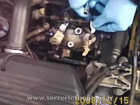 Comment changer le couvercle de la pompe injection diesel