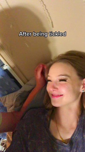 Tickling Ribs Wrestling with My Girlfriend