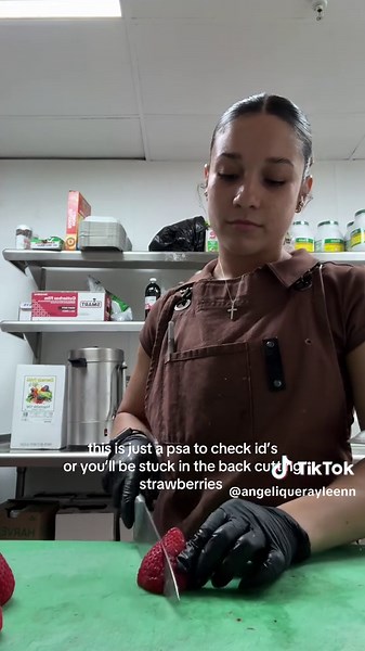 Server Backstage: Cutting Strawberries Lesson Learned