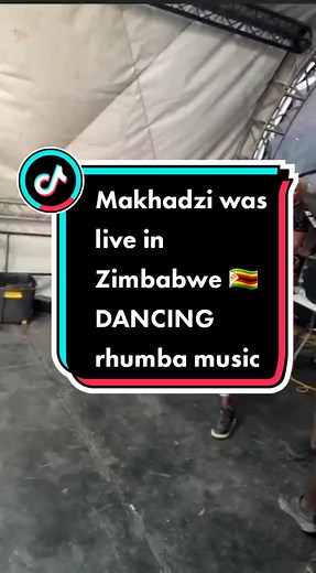 Makhadzi was live in Zimbabwe 🇿🇼 DANCING rhumba music 🎶