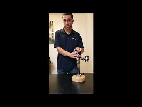 How to Repair a Sloan Run On Flush Valve Issue