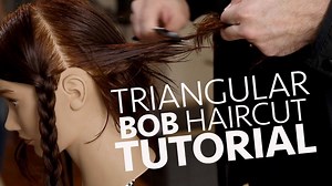 92K views · 1.4K reactions | In this haircut tutorial I show you how to cut a triangular bob using the Donald Scott carving comb. | Matt Beck | Facebook
