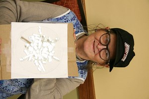 Neighbors Welcome Winter, Tile by Tile