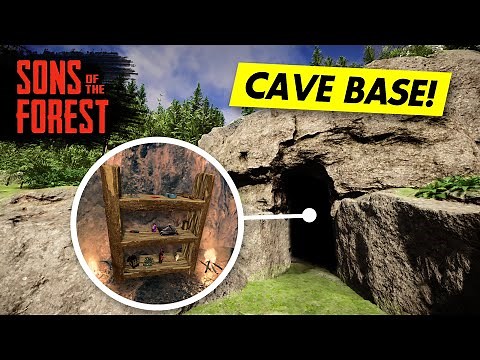 BUILDING IN A CAVE! Sons of the Forest Episode 6
