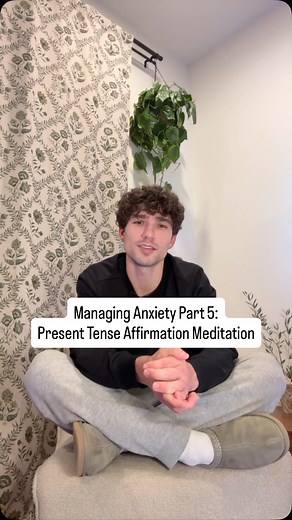 5.9K views · 131 reactions | Managing Anxiety, Pt. 6: Affirmation Meditation #managinganxiety #meditation #guidedmeditation #affirmations #meditationforbeginners reference: Creswell, J. D., Welch, W. T., Taylor, S. E., Sherman, D. K., Gruenewald, T. L., & Mann, T. (2005). Affirmation of personal values buffers neuroendocrine and psychological stress responses. | awwitsasher | Facebook