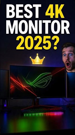 Top 3 Budget 4K Gaming Monitors in 2025!