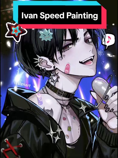 Ivan from Alien Stage [9 hrs & 2 min] ➡️➡️➡️ Speed painting in the 2nd slide I copypasta the earring n stuff from the other piece I posted before (Till) idk why it took me so long? #ALNST #alienstage #ivantill #speedpaint #speedpainting