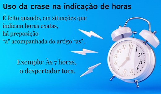Uso da crase na indicação de horas - Brasil Escola