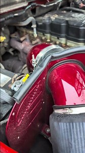 3rd gen Cummins powder coated engine bay