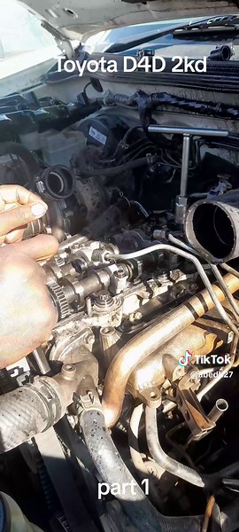 Toyota D4D 2KD Engine Work: Part 1