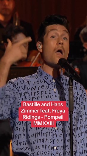 Bastille and Hans Zimmer feat. Freya Ridings - Pompeii MMXXIII Earthshot Prize 2023