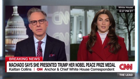 Live updates: Trump keeping Machado’s Nobel prize after Venezuelan opposition leader presents it to him | CNN Politics