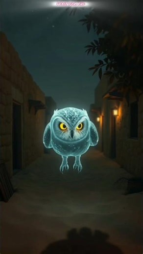 {PART-1} Parrot vs Desert Ghosts – The First Encounter 😱🌙🦜 #ai #parrot #pigeon #owl #animals #bhoot