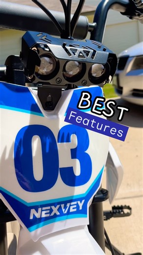 BEST Features of the NEXVEY SPARK03 Electric Dirt Bike…⚡️ @Nexvey #ebike #dirtbike