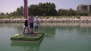 3.1K views · 91 reactions | Watch as reigning #RAKGolfChallenge Champion Jordan Smith returns to Ras Al Khaimah to compete in a 1km stand up paddle race followed by a 140 yard closest to the pin match from a floating pontoon at #AlHamraGolfClub | Visit Ras Al Khaimah | Facebook