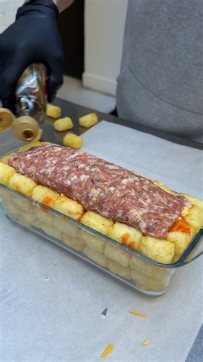 Tater Tot Crusted Meatloaf! The breakfast everyone fights over 😮‍🔥 | Chefclub Network