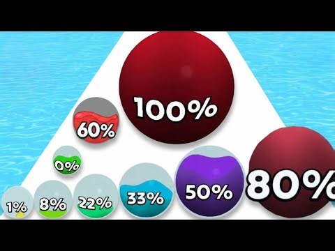 Liquid Ball Run 2048 – Level Up Balls & Numbers | Satisfying ASMR Math Gameplay Android iOS