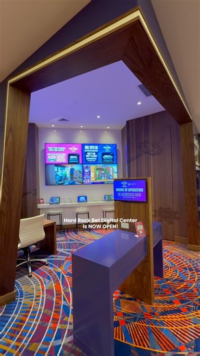 60 reactions · 6 comments | The Hard Rock Bet Digital Center is officially OPEN  Located at the Unity Player’s Club, guests can now sign up, get access to exclusive offers and receive in-person support from the @hardrockbet team 落 | Hard Rock Hotel & Casino Atlantic City | Facebook