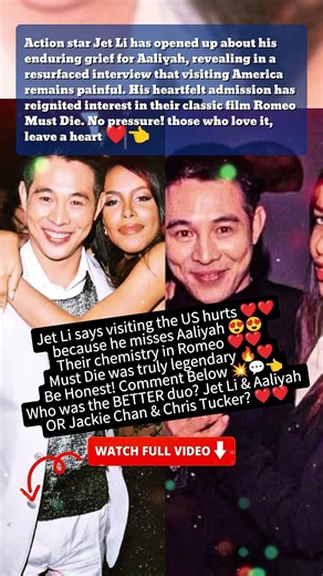 Jet Li Opens Up About Aaliyah Grief! 💥 Romeo Must Die Chemistry Stuns Fans! 😢