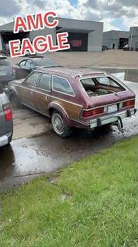 This Eagle hasn’t flown in about 20 years, the 1986 AMC Eagle AWD Wagon #classiccars #cars #wagon
