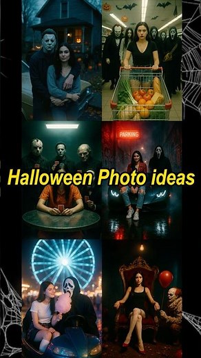 Best Halloween AI Photo Trending Editing Ideas #halloween #gemini