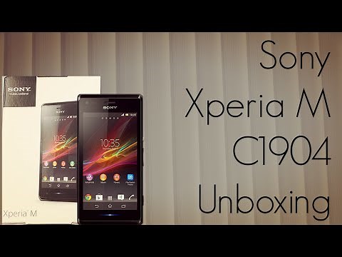 Sony Xperia M C1904 Unboxing - 4" Android Phone with Competitive Pricing - PhoneRadar
