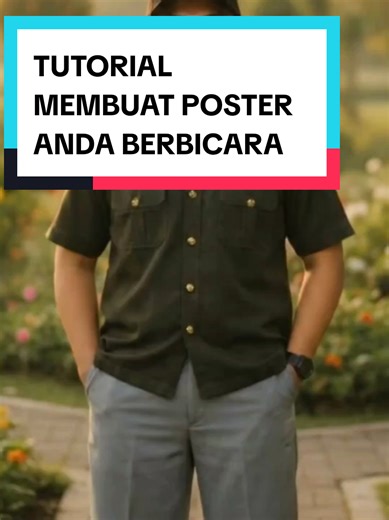 Tutorial Membuat Poster Anda Berbicara