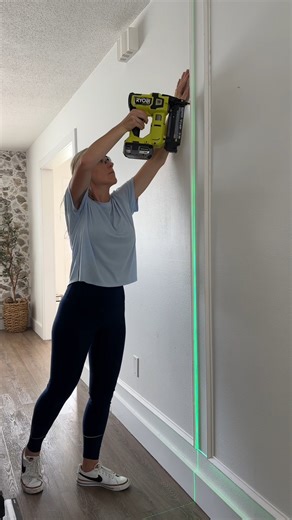 76K views · 589 reactions | Power through projects with 60% more nail driving power and 2,250 nails per charge.  From trim work to detailed finishes, the 18V ONE+ HP Brushless AirStrike 18GA Brad Nailer delivers pro-level performance. Even better? It’s 헙헥험험 when you purchase the 18V ONE+ HIGH PERFORMANCE Battery Starter Kit for $199! Shop the deal and see all the tools you can get for free >> go.ryo.bi/kbbFSV : MrsAshleyFrench | RYOBI TOOLS USA | Facebook