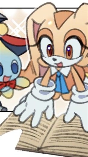 Cream's ULTIMATE Fantasy📖✨#sonicthehedgehog #creamtherabbit #shorts #comicdub #fyp